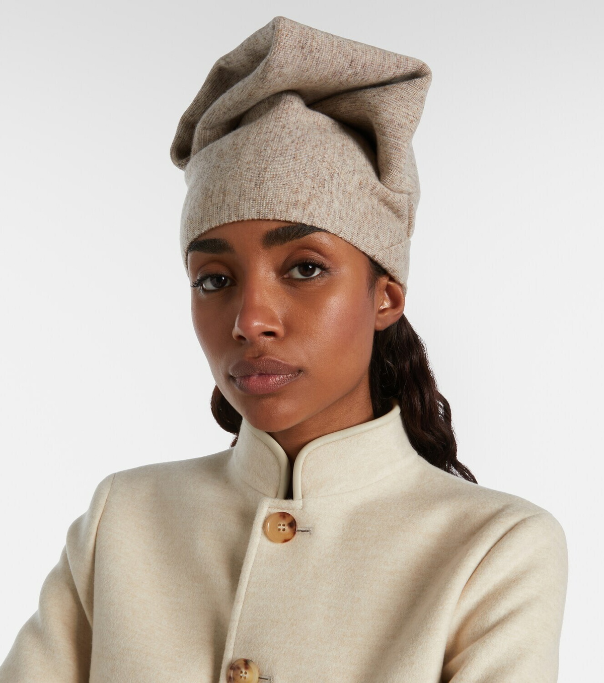 Loro Piana Willow wool, cashmere, and linen hat