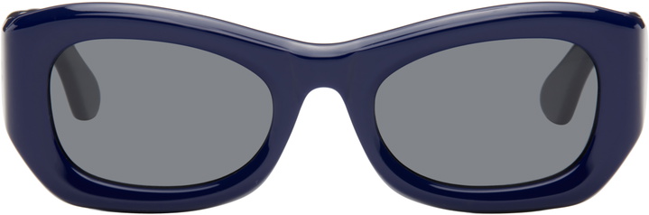 Photo: Port Tanger Navy Tangerine Sunglasses