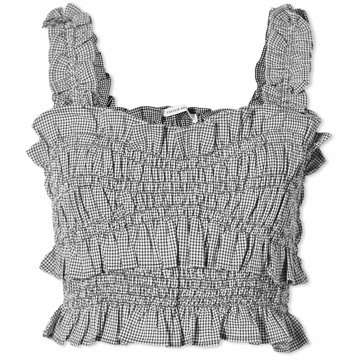 cecilie bahnsen セシリーバンセン ビスチェ GALA TOP Cecilie Bahnsen Women's Gala Top in Black/White Cecilie Bahnsen