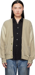 OUR LEGACY Beige Parallel Cardigan