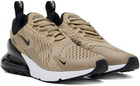 Nike Beige & Black Air Max 270 Sneakers