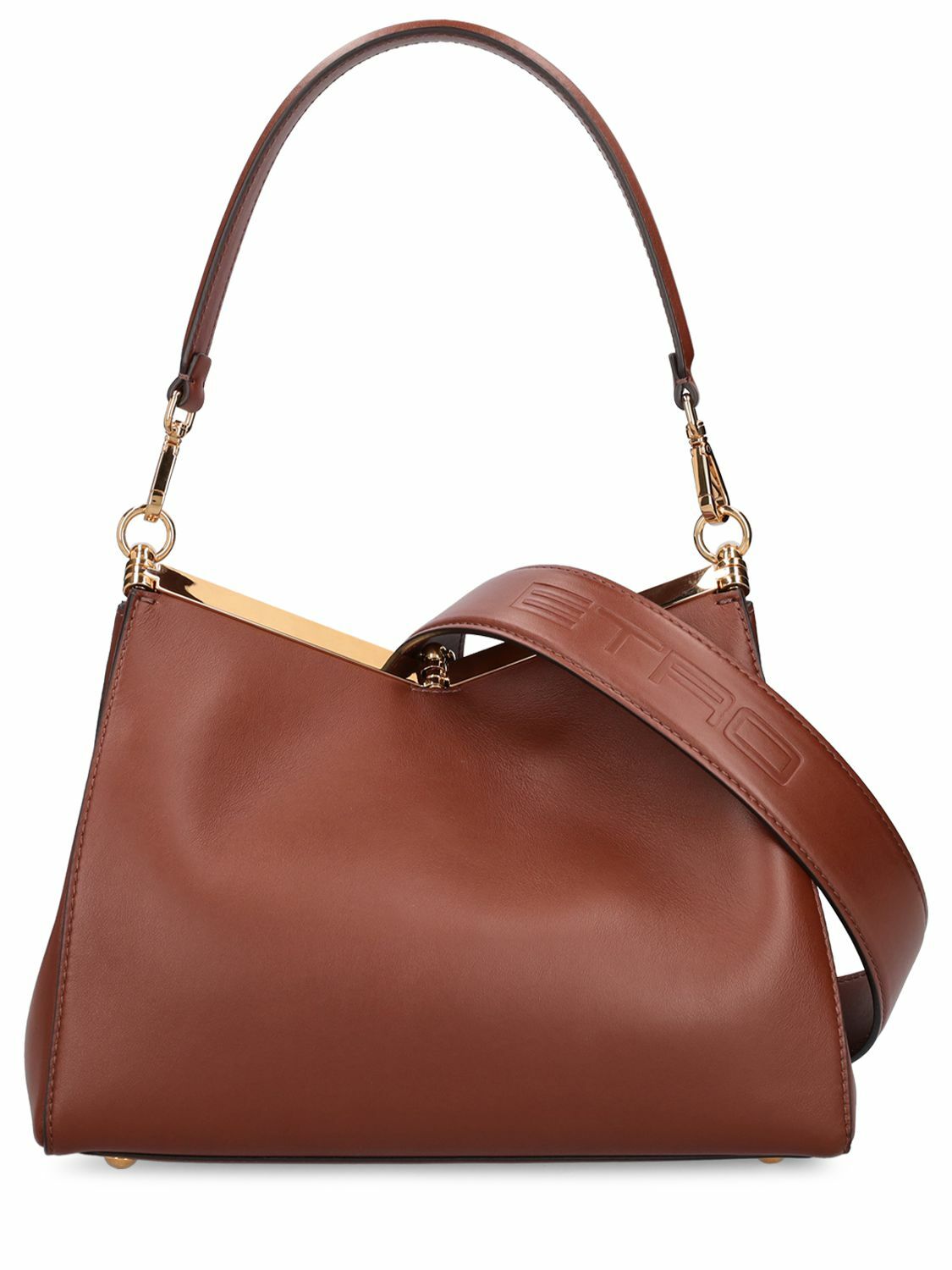 ETRO - Medium Vela Leather Shoulder Bag Etro