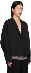 Julius Black Wide Blazer