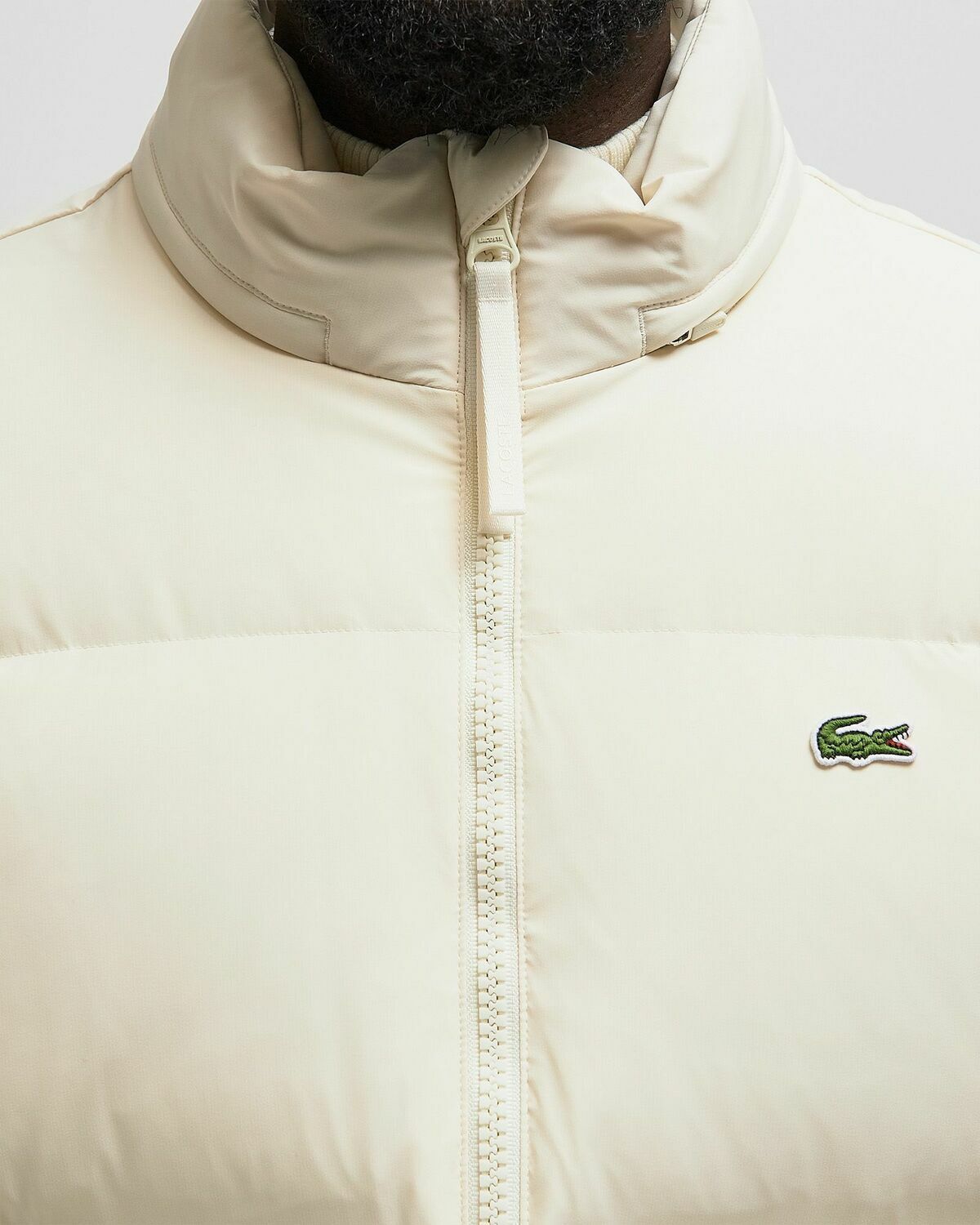 Lacoste PARKAS & BLOUSONS Beige Mens Down & Puffer Jacket