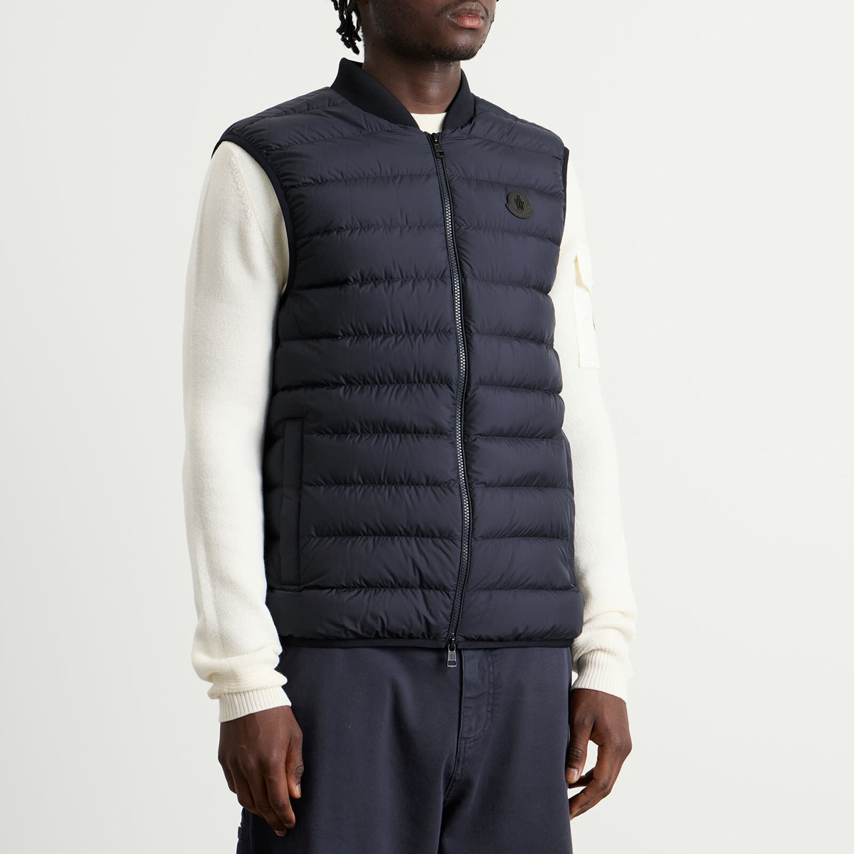 Moncler Men's Froissel Vest in Navy