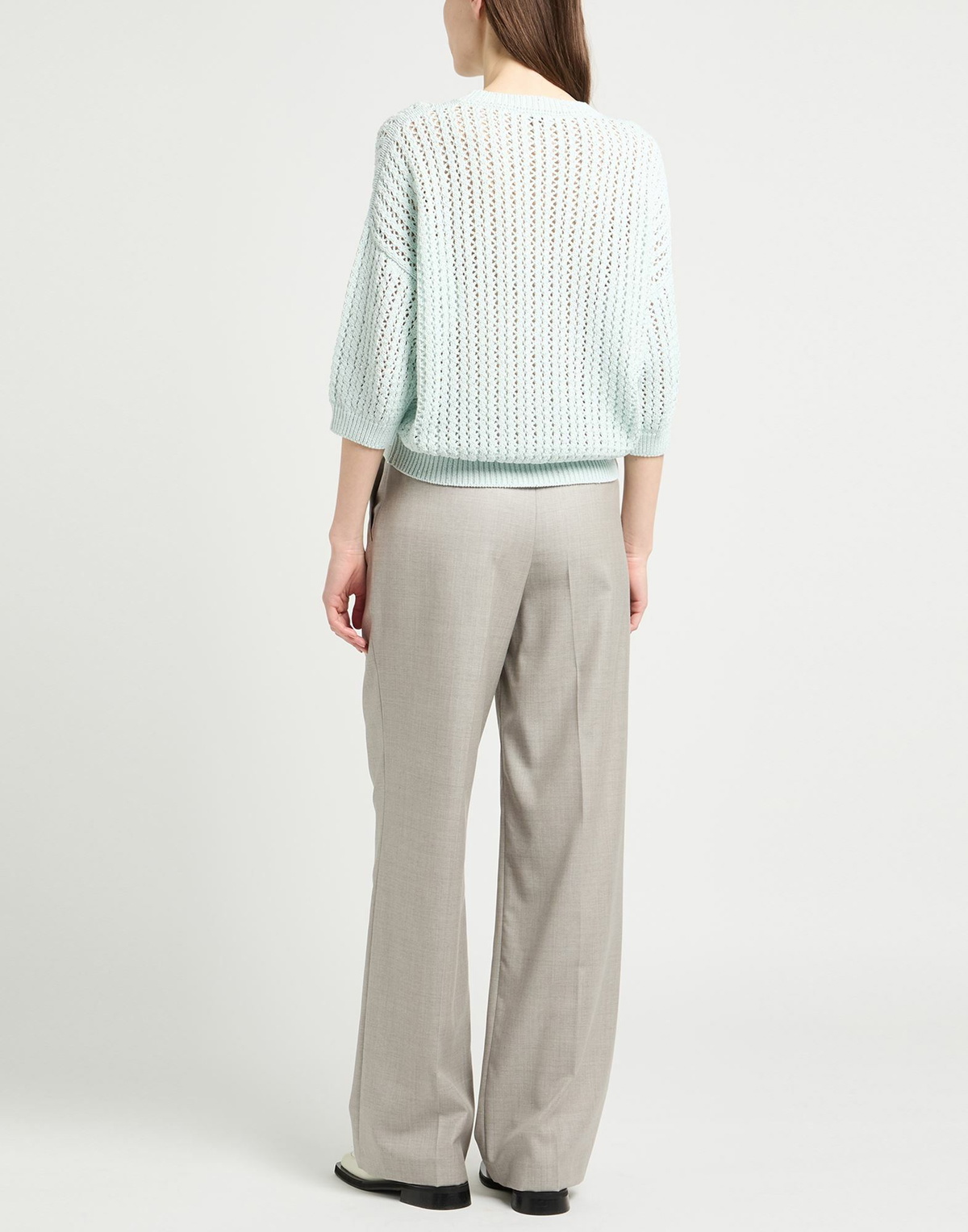 Peserico Womens Sweater Sky in Blue