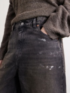Our Legacy - Capri Cut Straight-Leg Jeans - Black