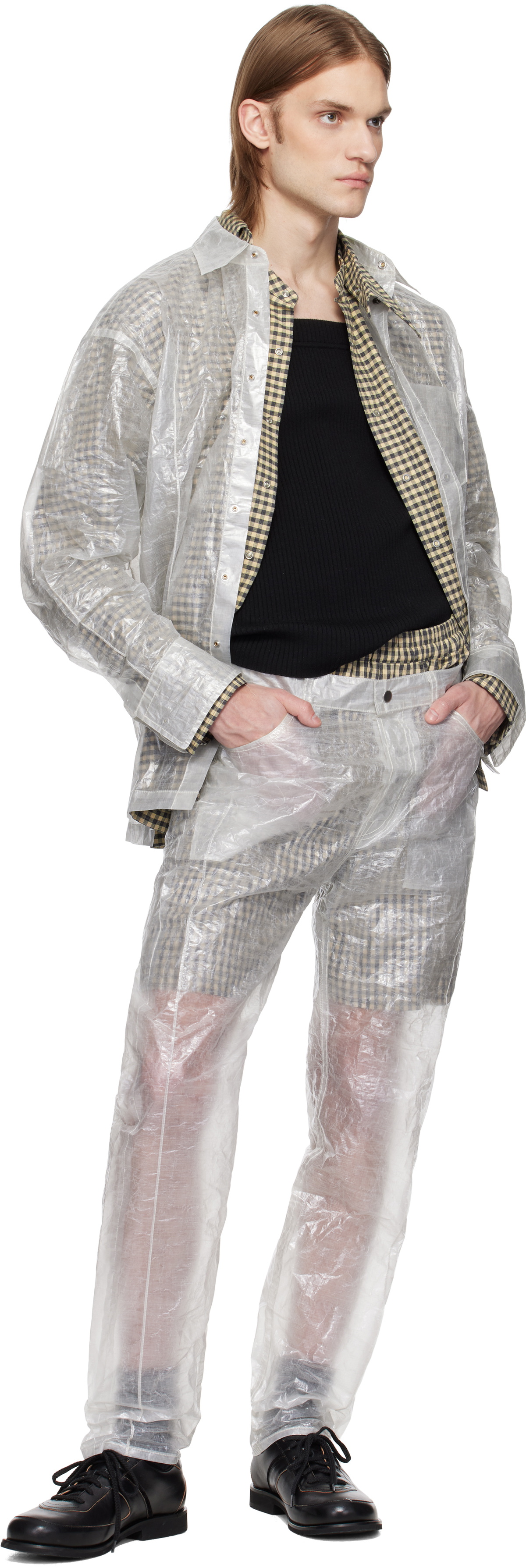 Karmuel Young Transparent Cuboid Dyneema Shirt