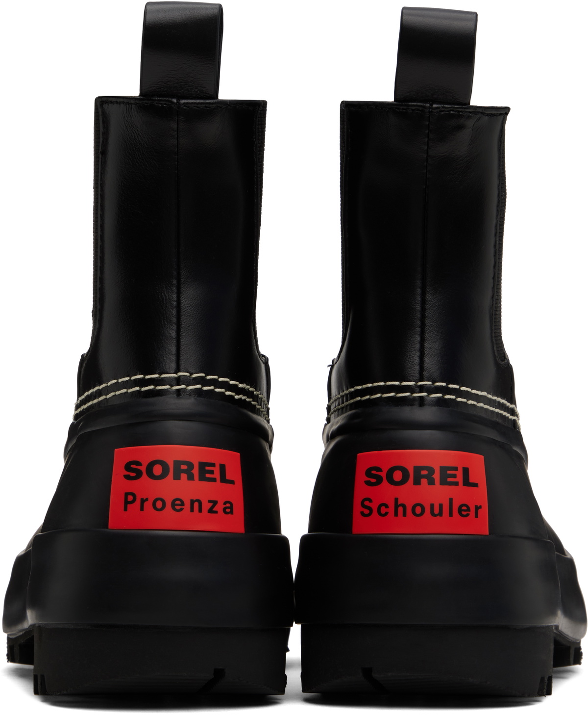 Proenza Schouler Black SOREL Edition Caribou Chelsea Boots