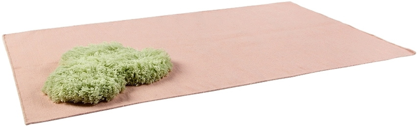 Mush Studios Pink & Green Small Echo Rug