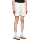Schnaydermans Off-White Denim Shorts