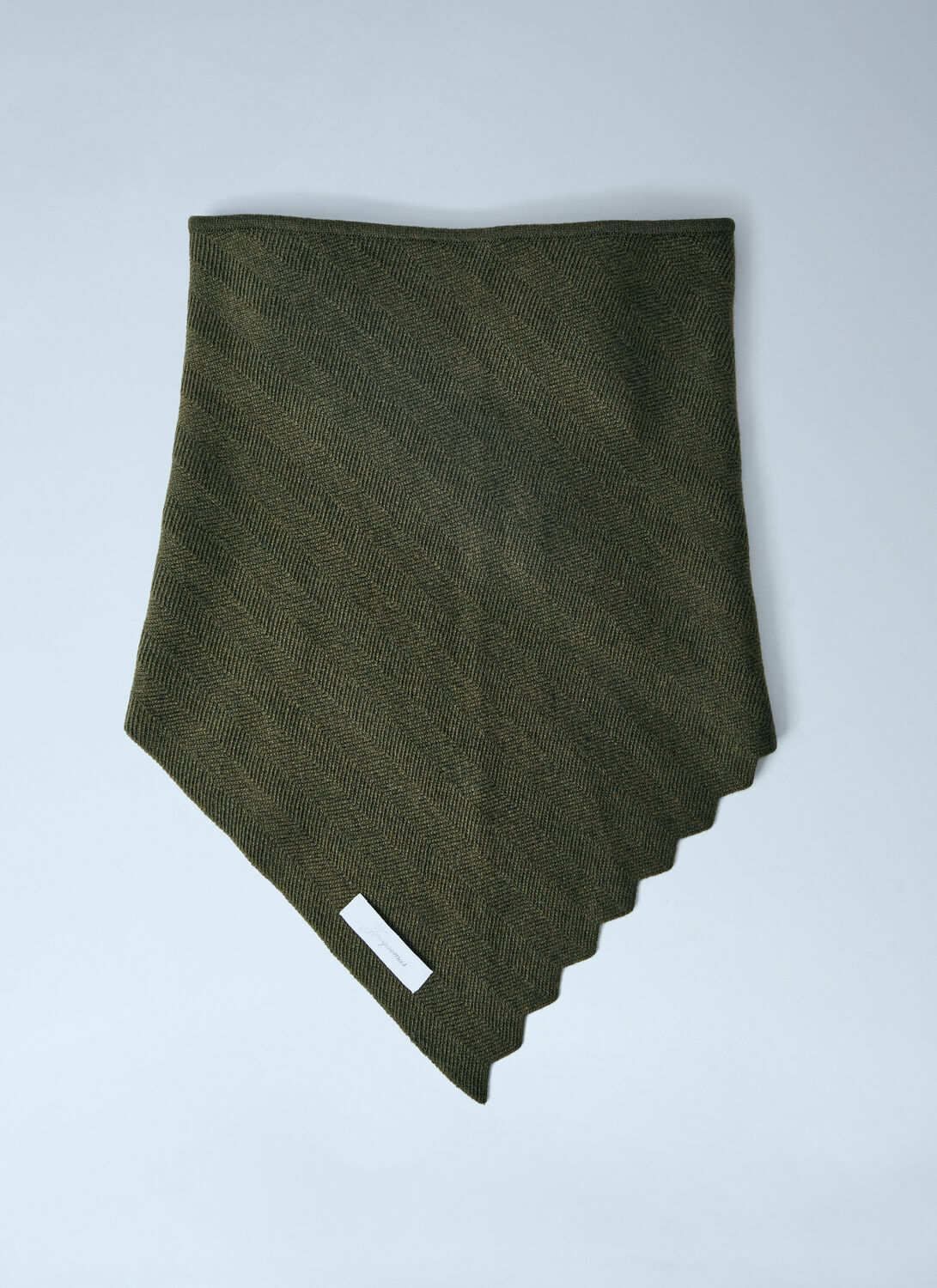 Jacquemus Le Chale Chevron Scarf