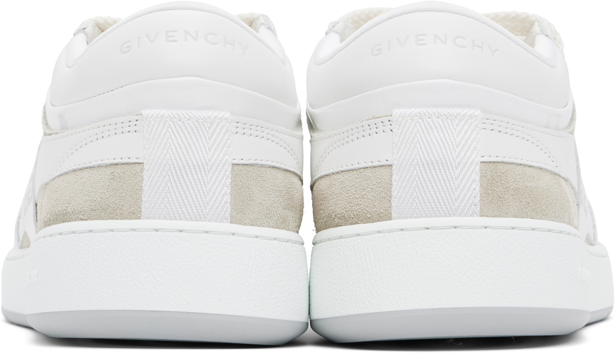 Givenchy White & Beige G Move Low Sneakers Givenchy