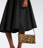 Prada Small leopard-print calf hair crossbody bag