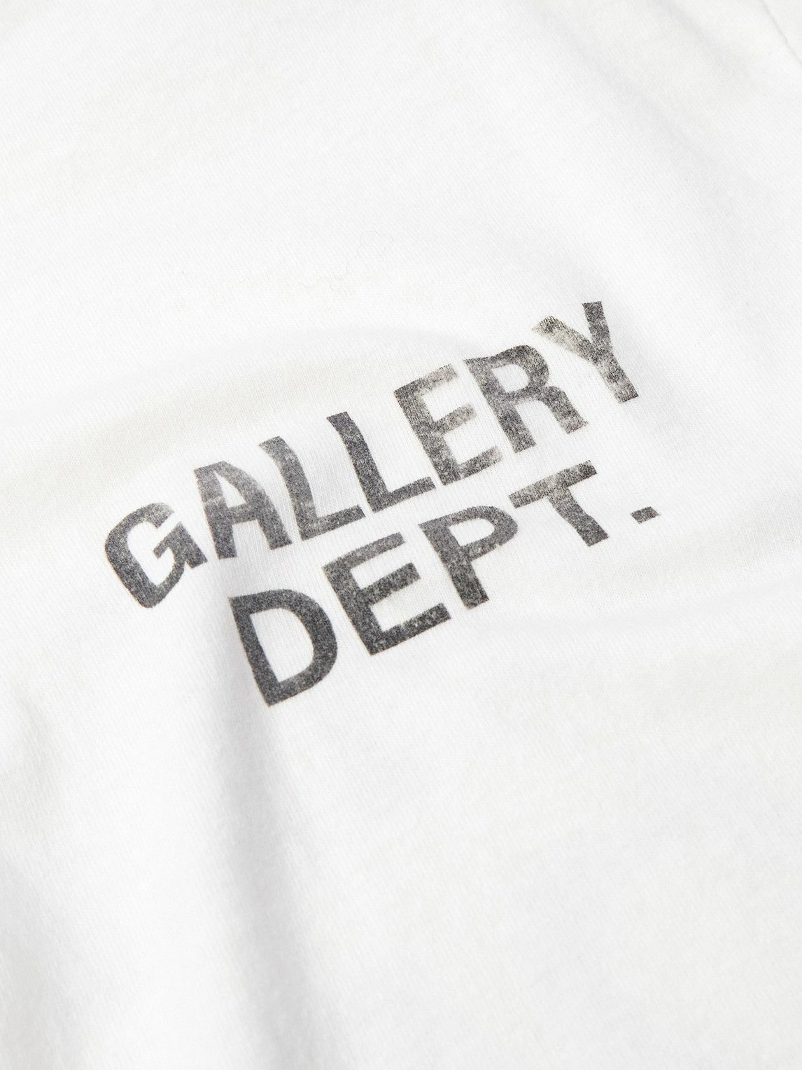 Gallery Dept. - Vintage Souvenir Logo-Print Cotton-Jersey T-Shirt - White