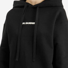 Jil Sander+ Women's Logo Hoodie in Black