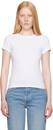Re/Done White Hanes Edition 1960s Slim T-shirt