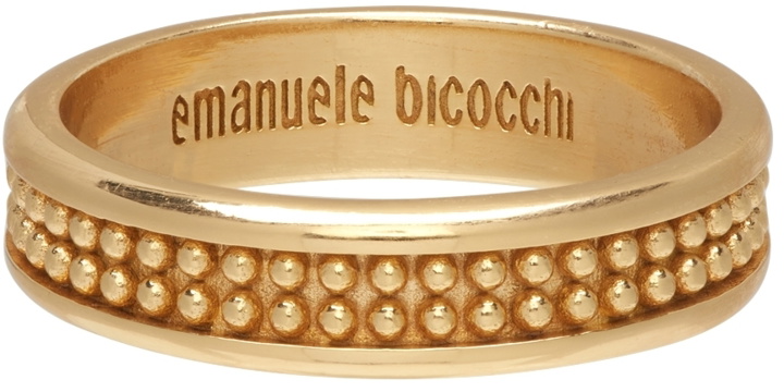 Photo: Emanuele Bicocchi Gold Ball Band Ring