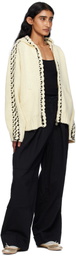 OPEN YY Black Full Gather Trousers