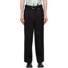 Andersson Bell Black Matthew Belted Trousers