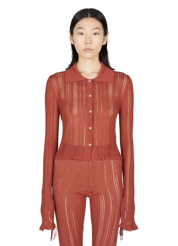 Photo: Marco Rambaldi Ribbed Knit Shirt