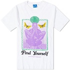 Lo-Fi Men's Find Yourself T-Shirt in White