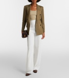 Max Mara Balta pinstripe double-breasted blazer