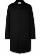 SAINT LAURENT - Cotton-Blend Coat - Black