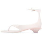 Chloé Pink 'Chloé Jelly' Heeled Sandals