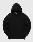 Stone Island Sweat Shirt Stretch Cotton Fleece, Garment Dyed Black - Mens - Hoodies