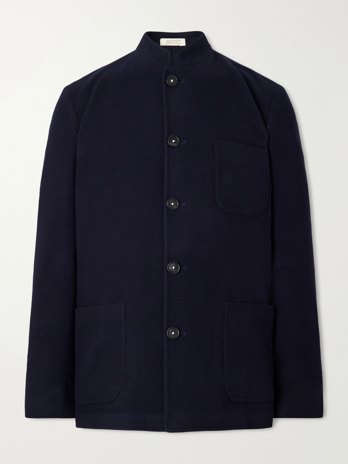Massimo Alba - Bali Wool, Silk and Cashmere-Blend Jacket - Blue