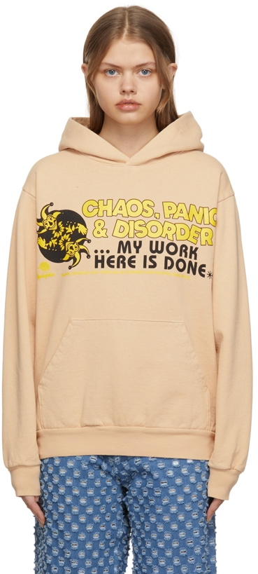 Photo: Online Ceramics Beige My Work Here Is Done Hoodie