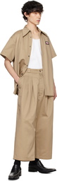 WILLY CHAVARRIA Khaki Pachuco Work Shirt