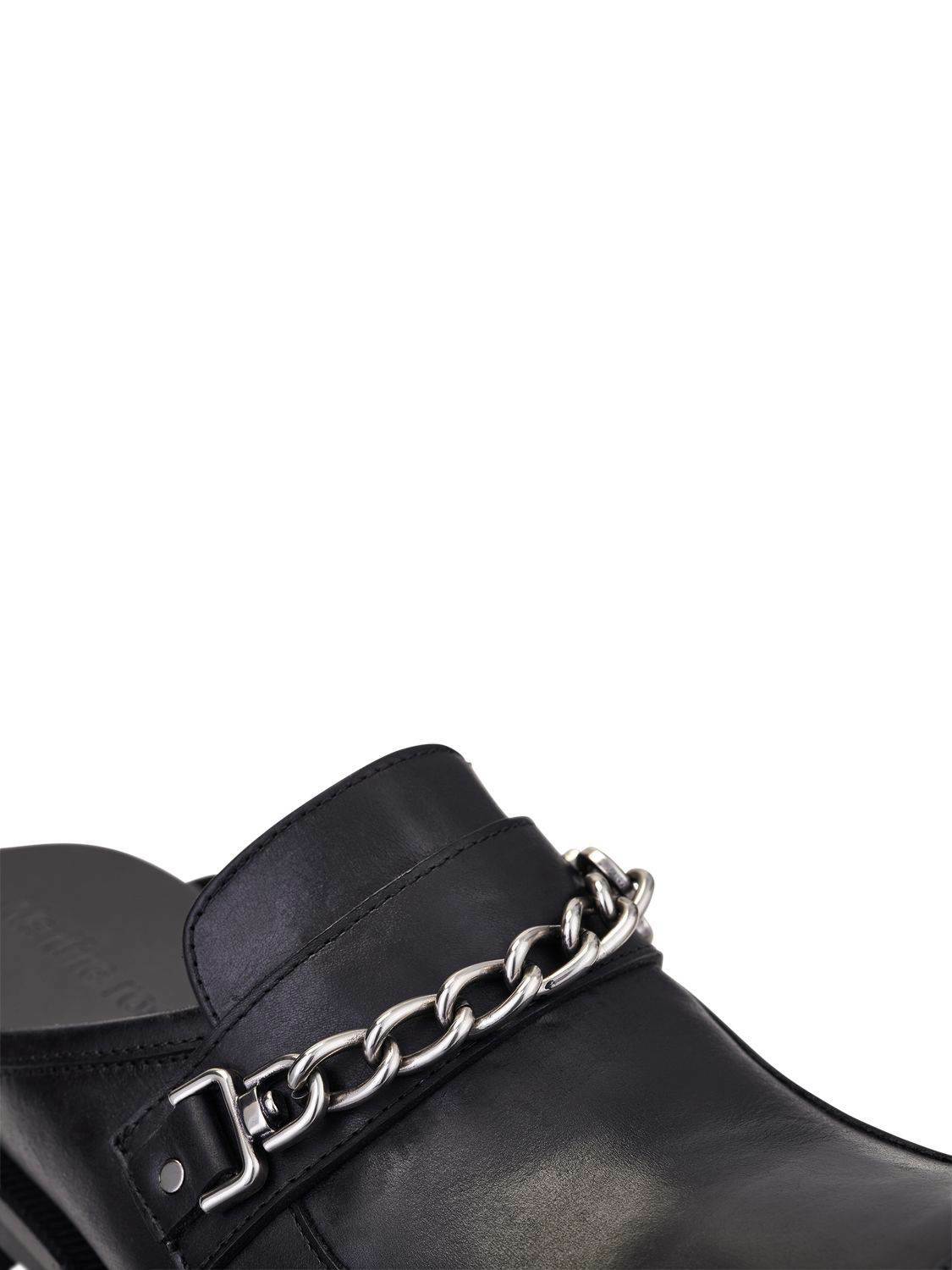 martin rose BULB TOE CHAIN MULE レザー シューズ Martine Rose Bulb Toe Chain Mule — SLOW WAVES