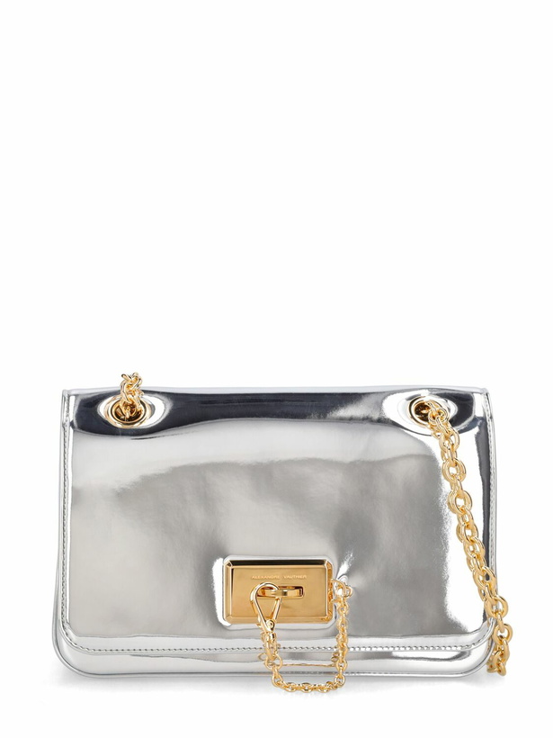 Photo: ALEXANDRE VAUTHIER - Le4 Mirror Effect Leather Shoulder Bag