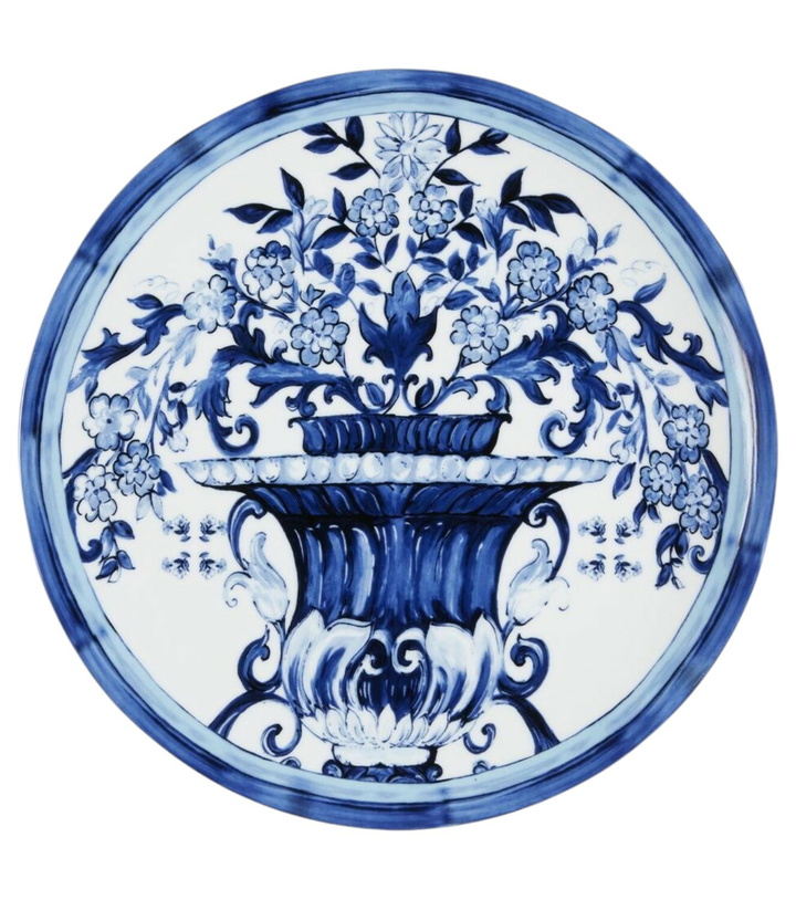 Photo: Dolce&Gabbana Casa Blu Mediterraneo charger plate