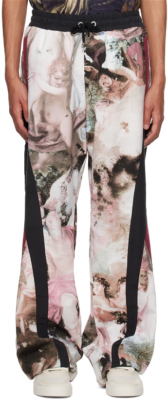 Photo: Balmain Multicolor Printed Sweatpants