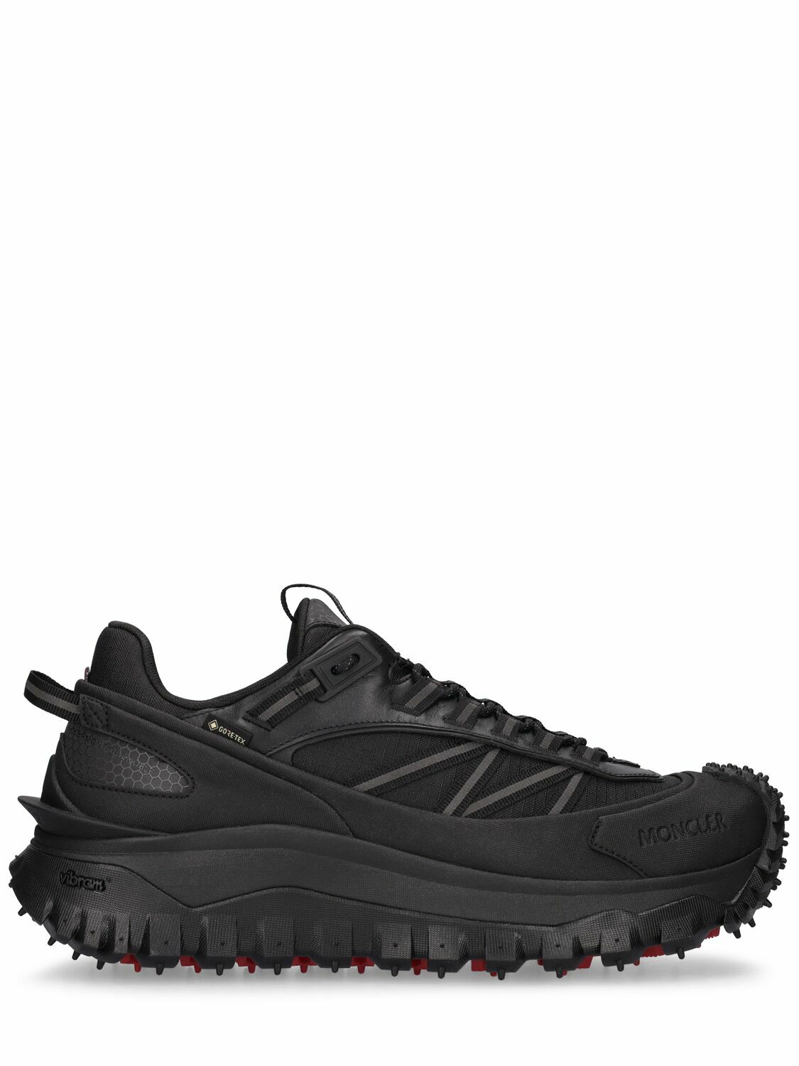 【送料&関税込】Moncler Black Leather Trailgrip Sneakers Black Trailgrip GTX Sneakers - Sneakers for Men | Moncler US