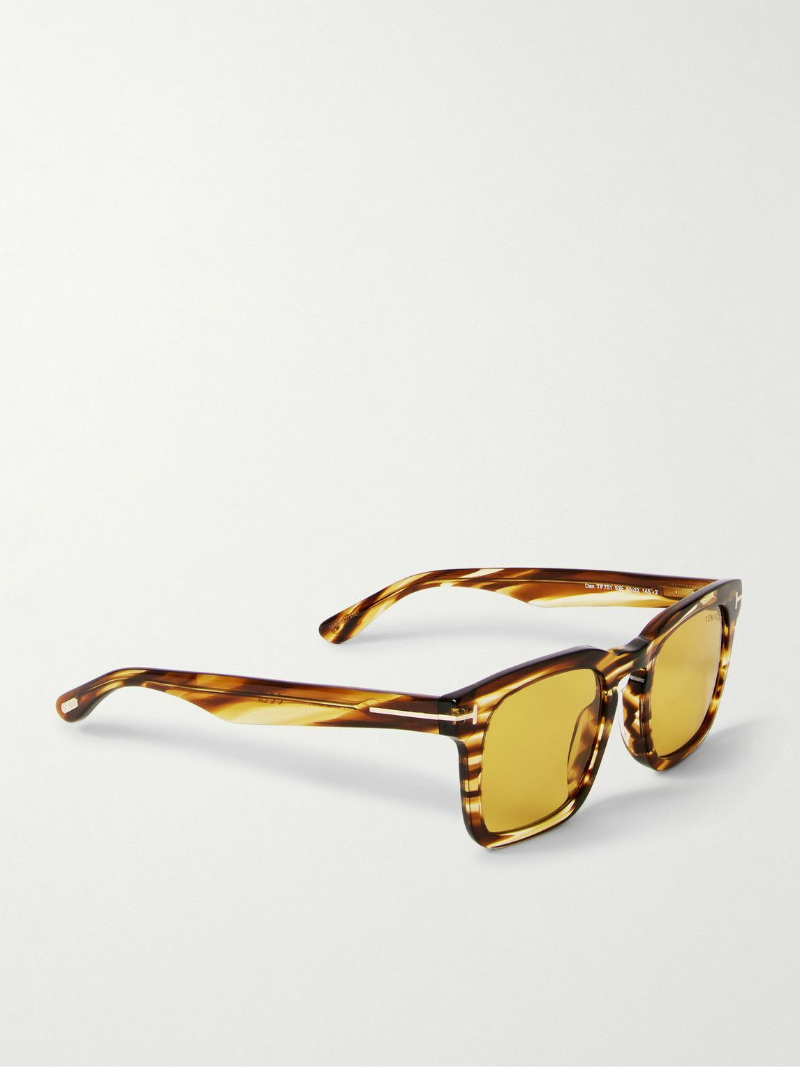 TOM FORD - Dax D-Frame Tortoishell Acetate Sunglasses TOM FORD