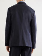 Barena - Doria Double-Breasted Wool-Blend Blazer - Blue