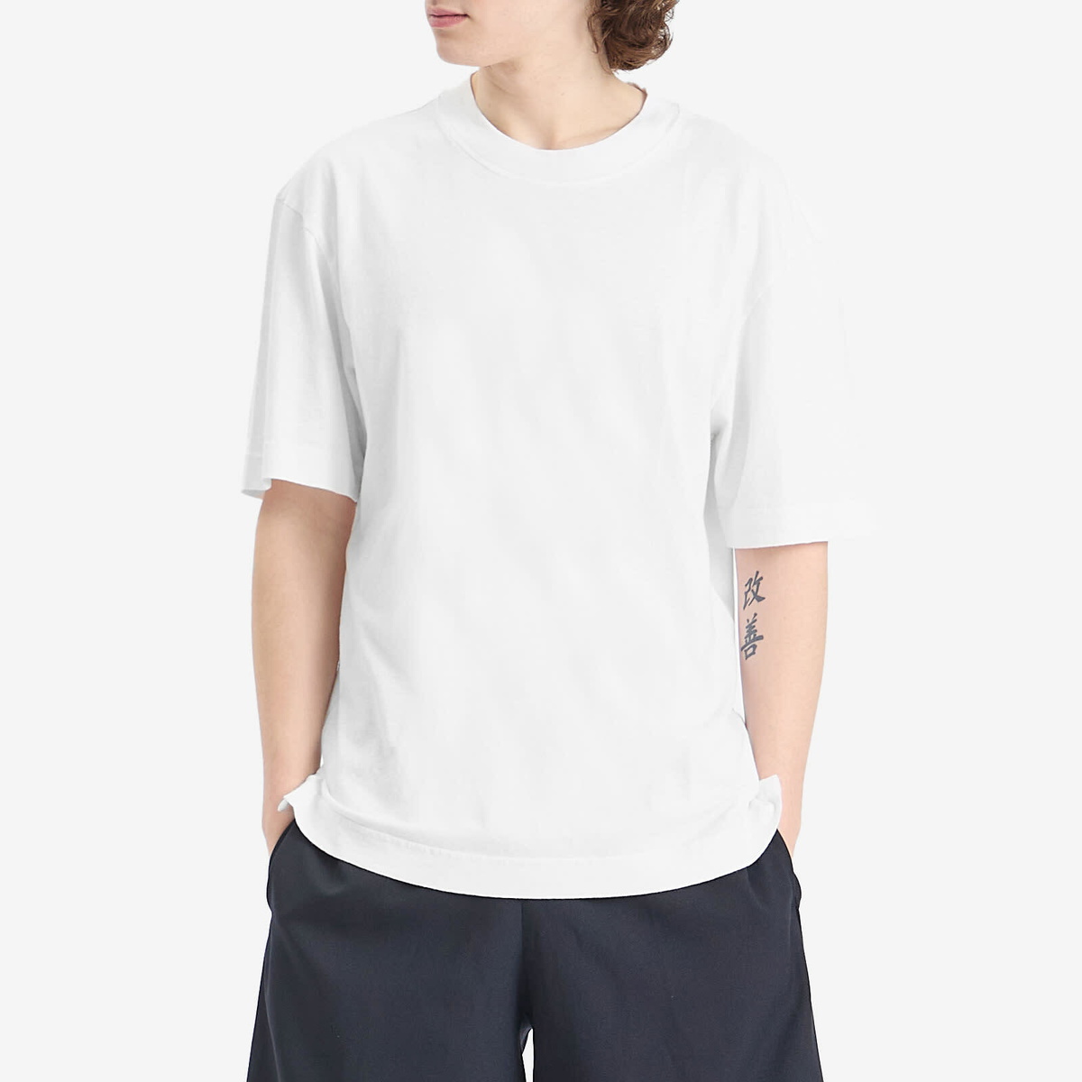 MHL by Margaret Howell Men's Simple T-Shirt in White