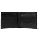 Balenciaga - Logo-Print Full-Grain Leather Billfold Wallet - Black