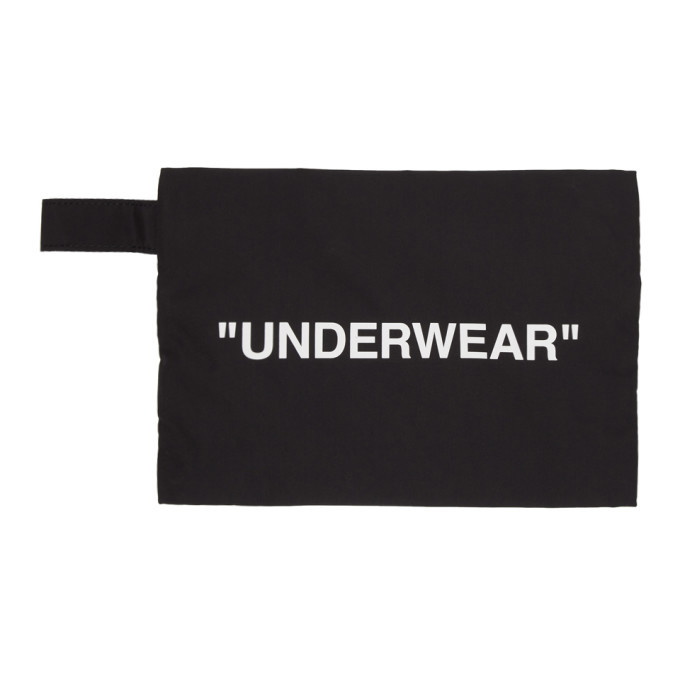 Photo: Off-White Black and White Underwear Pouch