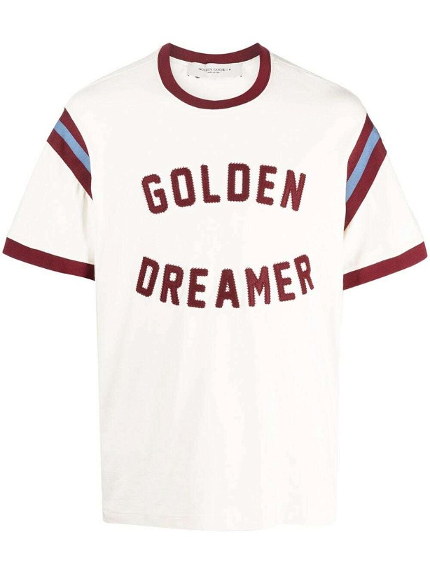 Photo: GOLDEN GOOSE - Printed Cotton T-shirt