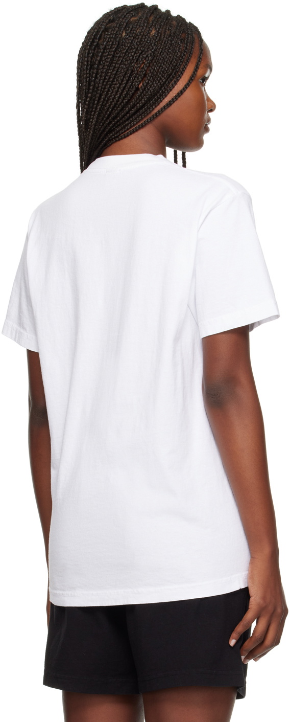 ★Sporty & Rich★ Health Fitness Short Sleeve T-Shirt White Sporty & Rich White 'Health & Fitness' T-Shirt Sporty & Rich