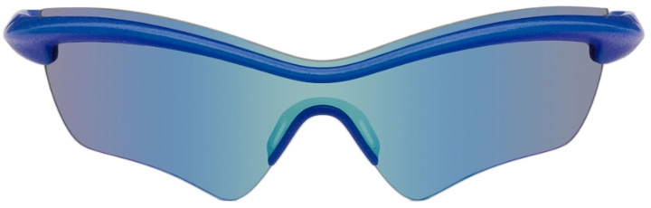 Photo: Maison Margiela Blue MYKITA Edition MMECHO005 Sunglasses