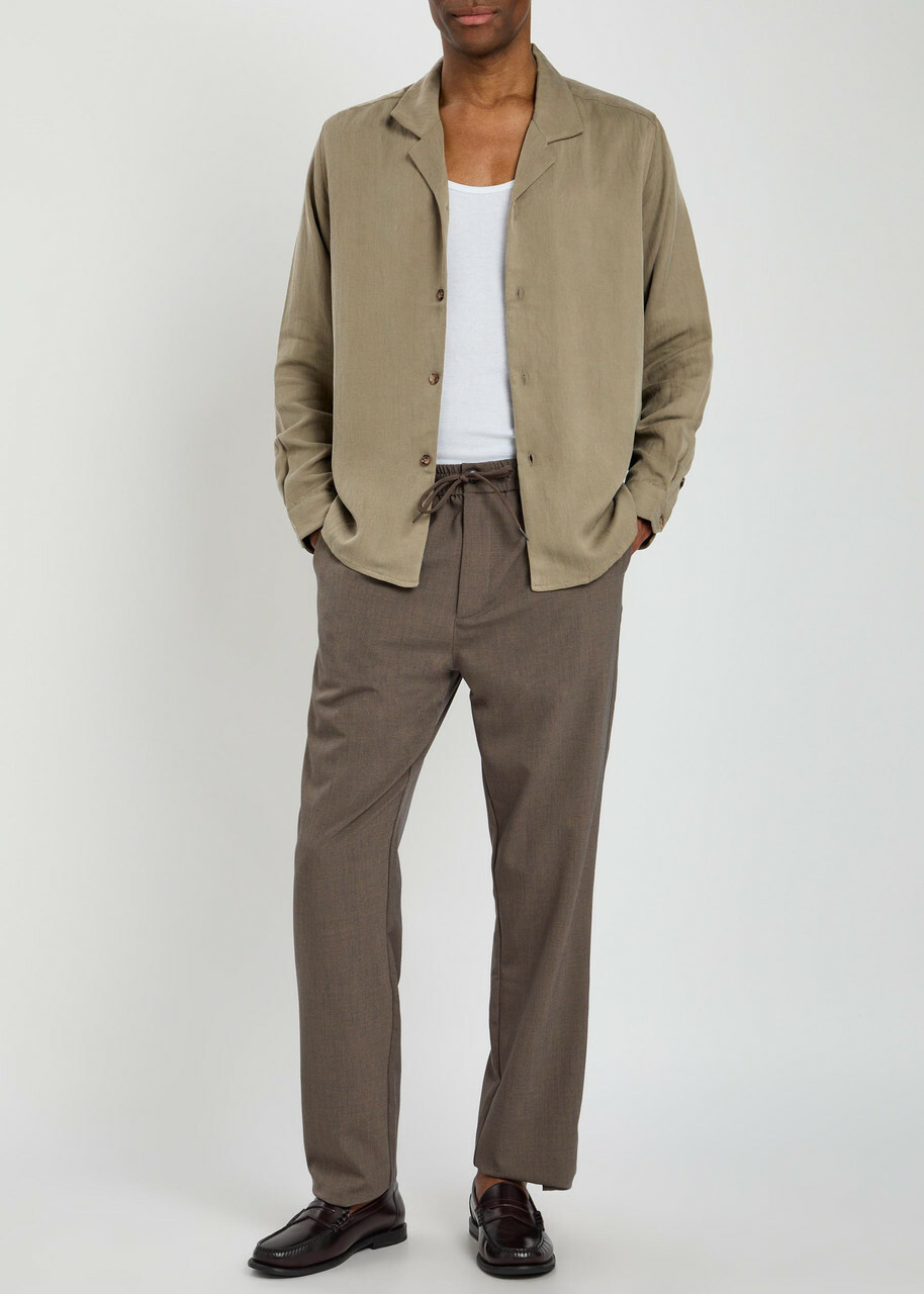 Raith Sergio Woven Shirt Khaki