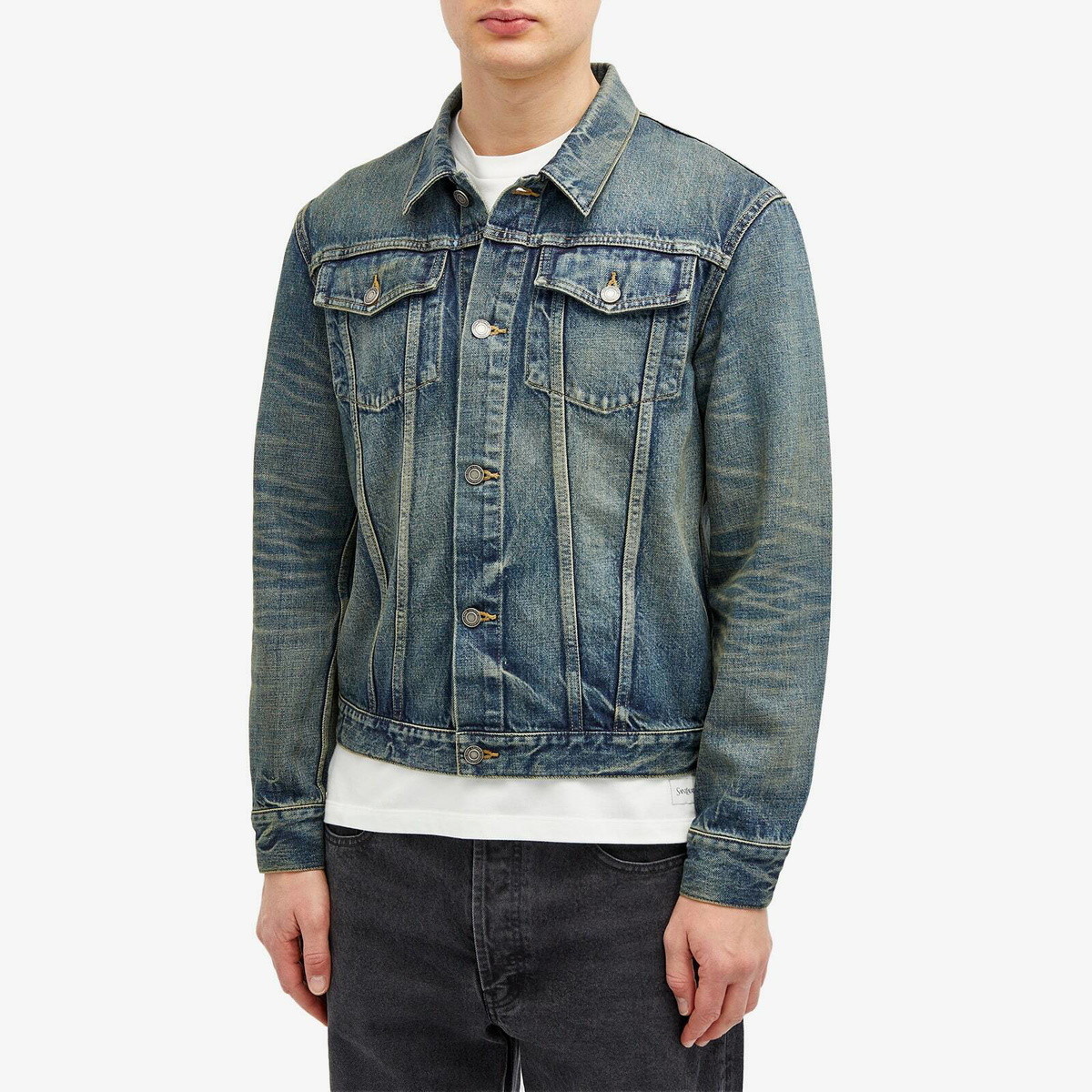 ジャケット Saint Laurent Jackets Saint Laurent Zip-Up Logo Jacket | Harrods US