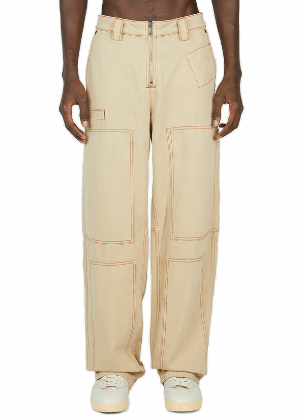 Photo: Jacquemus - Le De-Nimes Suno Cargo Pants in Beige