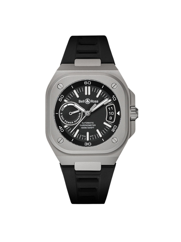 Photo: Bell & Ross - BR-X5 Automatic Chronometer Titanium Watch, Ref. BRX5R-BL-TI/SRB